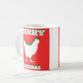 Merry CLUCKMAS tasse à café (Devant gauche)