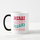 MERRY COLORÉ CHRISTMAS MUG (Gauche)