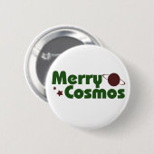 Merry Cosmos Ronde Button 5,7 Cm (Voorkant /achterkant)