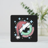 Merry Creepmas Feestdagenkaart (Staand voorkant)