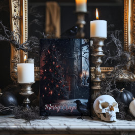 Merry Creepmas-kerstkaart Bedankkaart