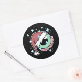 Merry Creepmas Ronde Sticker (Envelop)