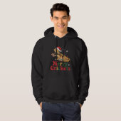 Merry Crickets Lizard Christmas Lights Hoodie (Voorkant volledig)