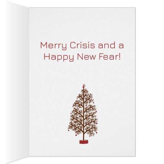 Merry Crisis arbre de Noël d'occasion (Intérieur (Droit))