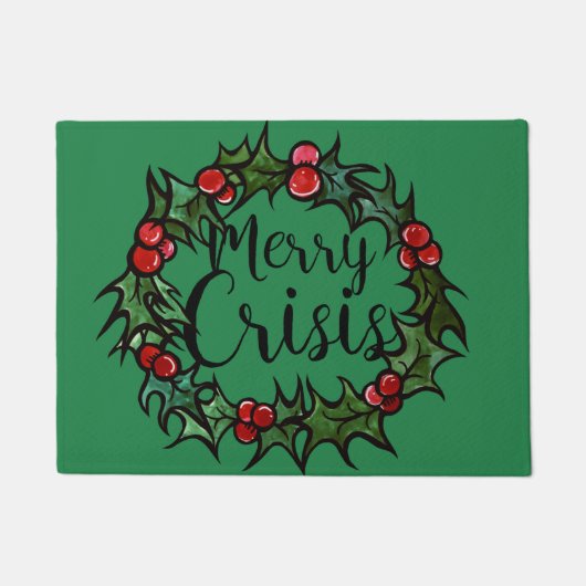 Merry Crisis Deurmat (Voorkant)