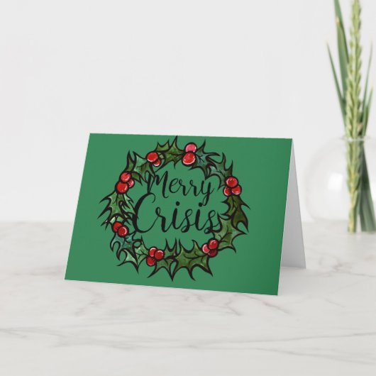 Merry Crisis Kaart (Voorkant)