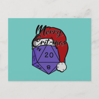Merry Crit-mas Briefkaart
