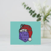 Merry Crit-mas Briefkaart (Staand voorkant)