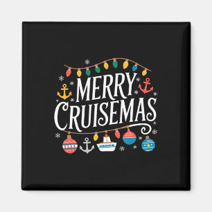 Merry Cruisemas Christmas Cruise S Family Cruise Magneet