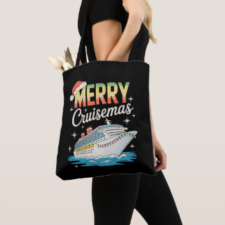 Merry Cruisemas Cruise Ship Xmas Family Christmas Draagtas