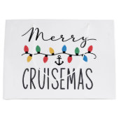 Merry Cruisemas Family Christmas Cruise Trip Groot Cadeauzakje (Voorkant)