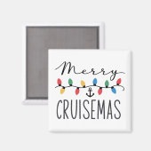 Merry Cruisemas Family Christmas Cruise Trip  Magneet (Voorkant / Achterkant)