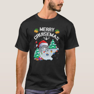 Merry Cruisemas Funny Cruise Ship Family Kerstmis T-shirt