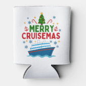 Merry Cruisemas Kerstmis Blikjeskoeler (Voorkant)