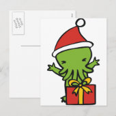 Merry Cthulmas Feestdagenkaart (Voorkant / Achterkant)