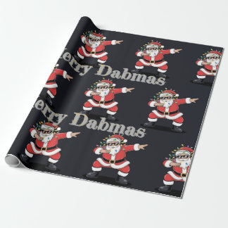 Merry Dabmas Wrapping Paper Cadeaupapier