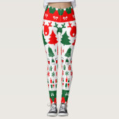 Merry Deer Leggings (Voorkant)