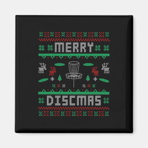 Merry Discmas Discmas Discmas Discmas Golf Ugly Ch Magneet