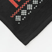 Merry Dogmas Funny Dog Santa Hat Christmas Xmas Fleece Deken (Hoek)