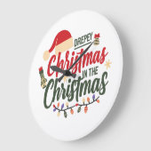 Merry DRepey Design Horloge - Unique Vacances (Angle)