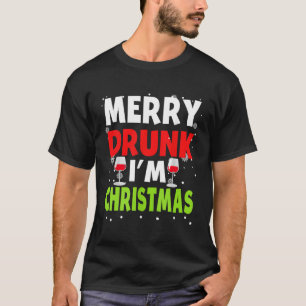 Merry Drink Ik ben ondeugend Drink quotes T-shirt