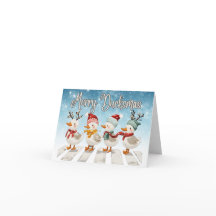 Merry Ducksmas Christmas Wenskaart