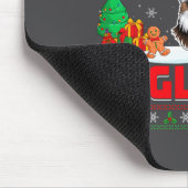 Merry Eaglemas - Eagle Wearing Santa Hat Ugly Chri Muismat (Hoek)