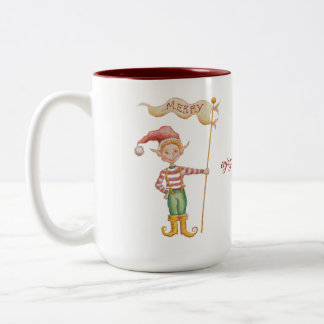 Merry Elf Cup of Cheer mug