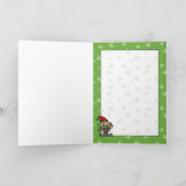 Merry Elves Christmas Kaart (Binnen)