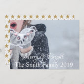 Merry en Bright  Aankondiging (Voorkant / Achterkant)