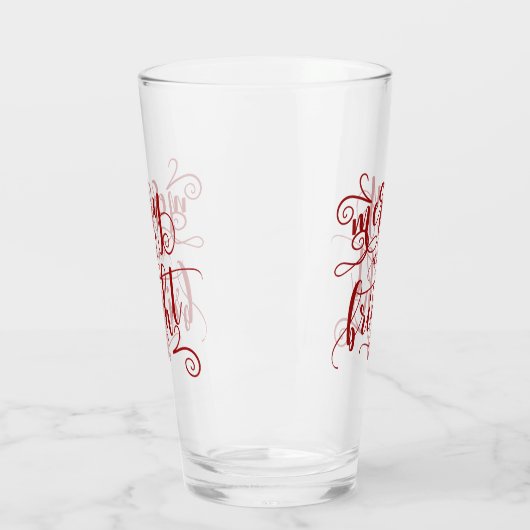 Merry en Bright Bar Glas (Links)