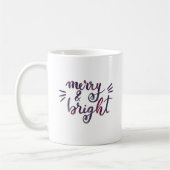 Merry en bright - Bourgogne Koffiemok (Links)