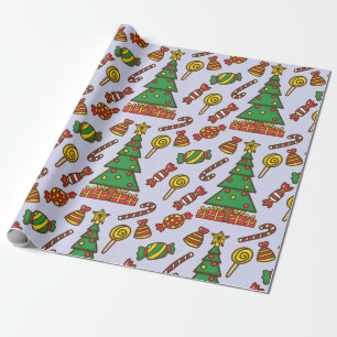 Merry en Bright Cadeaupapier