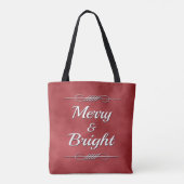 Merry en Bright Draagtas (Achterkant)