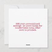 Merry en Bright en andere Gezegden met prettige ke Feestdagenkaart (Achterkant)