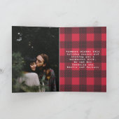 MERRY EN BRIGHT FEESTDAGEN KAART (Binnen)