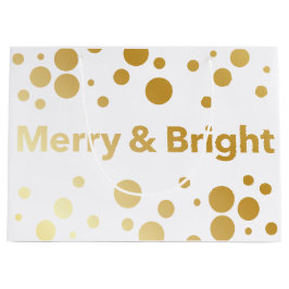 Merry en Bright Gift Bag Large Cadeauzakje