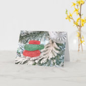 Merry en Bright Kaart (Gele Bloem)