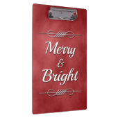 Merry en Bright Klembord (Rechts)