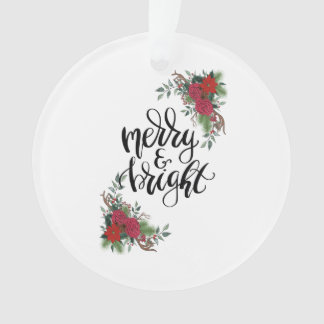 Merry en Bright Ornament