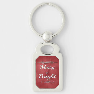 Merry en Bright Sleutelhanger