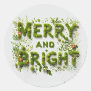 Merry en Bright Stickers