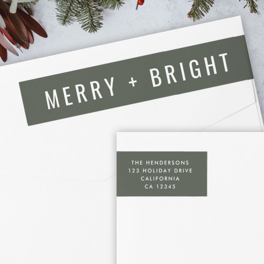 Merry en Bright | Stijlvolle donkergroene kerst