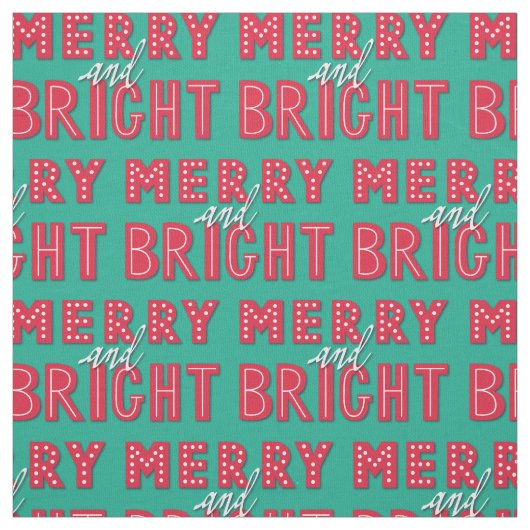 Merry en Bright Stof (Swatch)