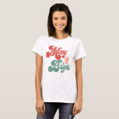 Merry en Bright T-shirt (Voorkant volledig)