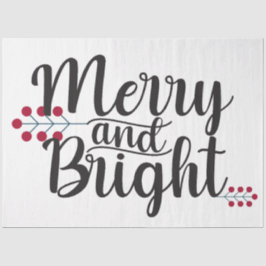 Merry en Bright Tissuepapier