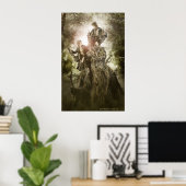 Merry en Peregrin op Treebeard Poster (Thuiskantoor)