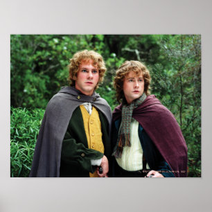 Merry en Peregrin Poster