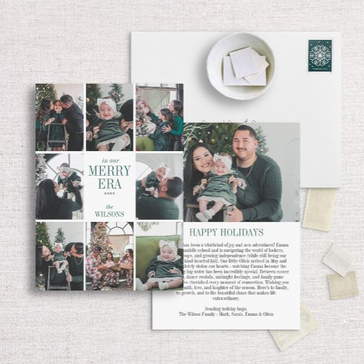 Merry Era Multi-Photo Gallery Carte photo de vacan