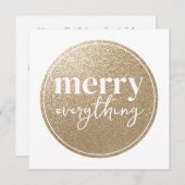 Merry Everything Golden Texture (Voorkant / Achterkant)